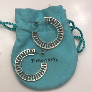 Tiffany hoop earrings